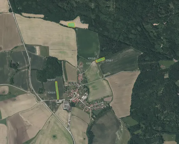 Prodej pole, Olešník, 15854 m2