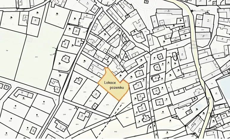 Prodej pozemku pro bydlení, Malá Hraštice, 900 m2