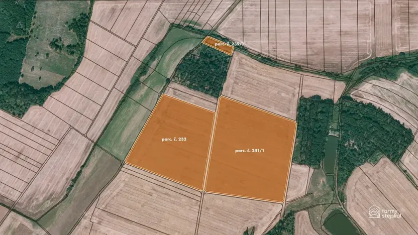 Prodej pole, Přešovice, 167268 m2