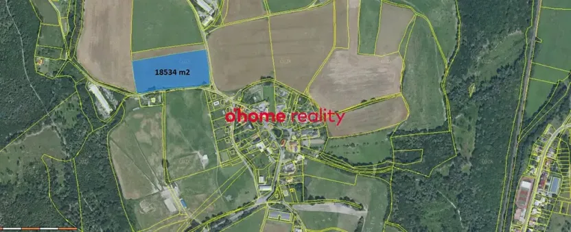 Prodej pole, Hlubočky, 18534 m2