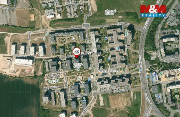 Pronájem bytu 2+kk, Praha - Stodůlky, Svitákova, 53 m2