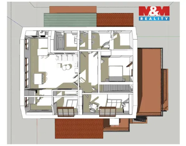 Prodej rodinného domu, Kamenný Újezd, 252 m2
