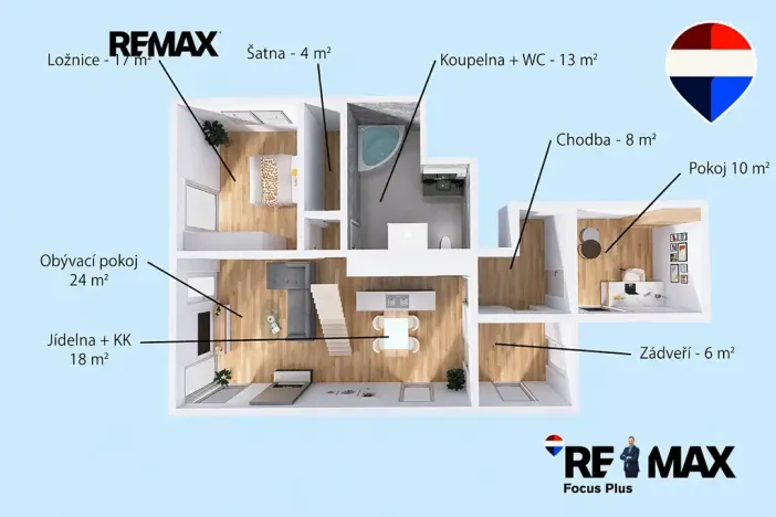 Prodej rodinného domu, Jabloňov, 154 m2