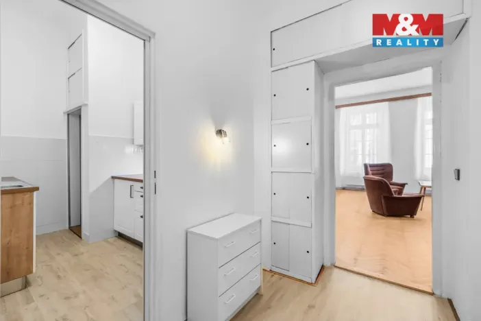 Pronájem bytu 2+1, Praha - Nové Město, Růžová, 60 m2