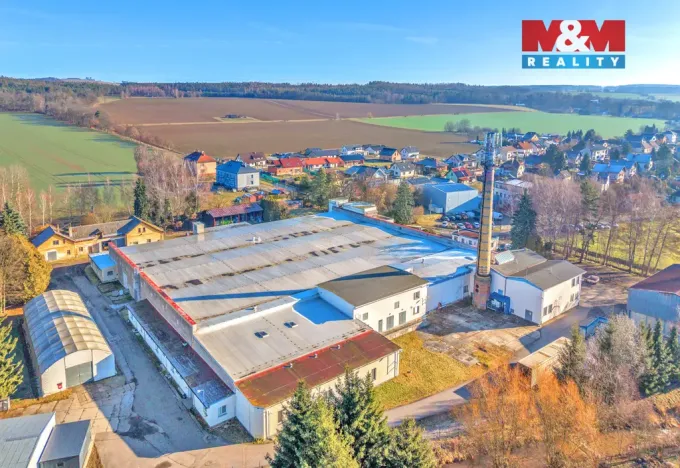 Prodej výrobních prostor, Miletín, Lhotova, 22000 m2