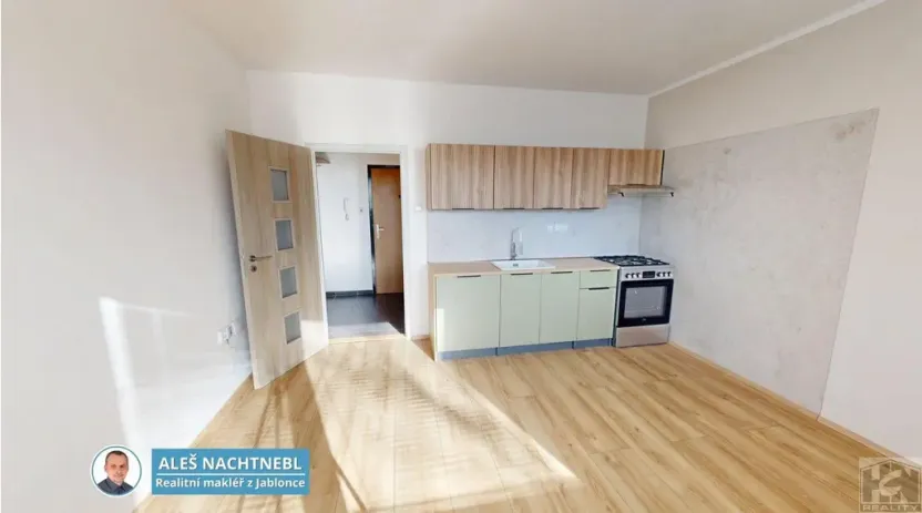 Pronájem bytu 1+1, Jablonec nad Nisou, Vysoká, 42 m2