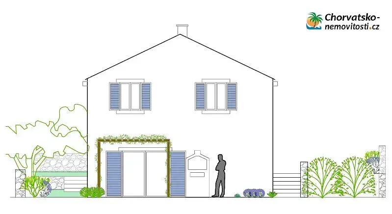 Prodej komerčního pozemku, Novalja, Chorvatsko, 315 m2