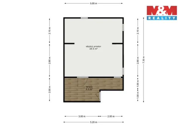 Prodej chaty, Hradec Králové - Roudnička, 25 m2