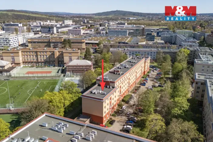 Pronájem bytu 1+1, Plzeň - Východní Předměstí, Francouzská třída, 38 m2