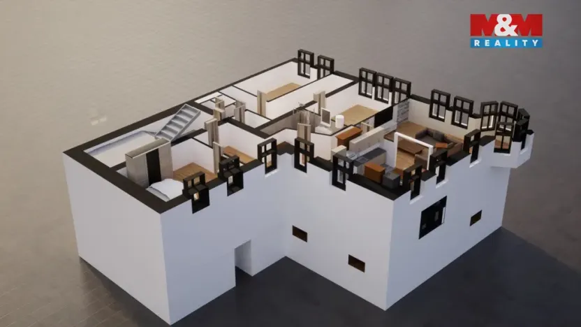 Prodej činžovního domu, Bílina, Seifertova, 680 m2