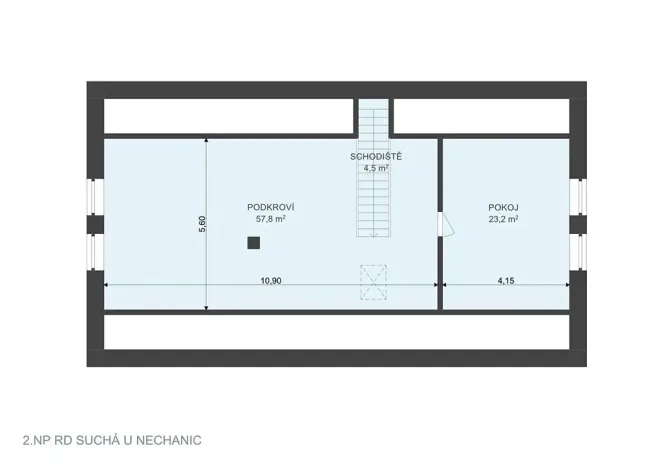 Prodej rodinného domu, Nechanice, 154 m2