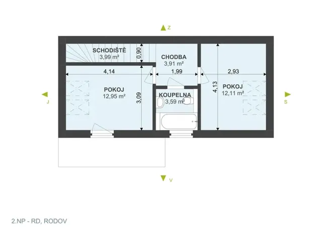 Prodej bytu 3+kk, Smiřice, 101 m2