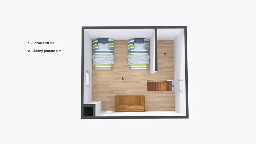 Prodej chaty, Jičín, 48 m2