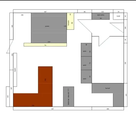 Prodej bytu 1+kk, Bílovice nad Svitavou, Šebelova, 35 m2