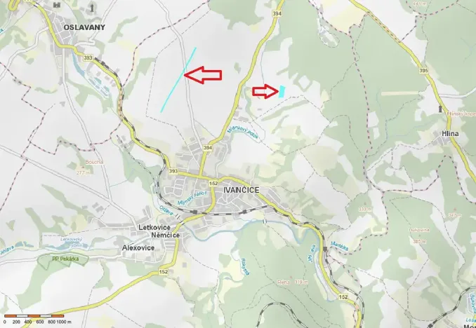 Prodej pole, Ivančice, 33792 m2