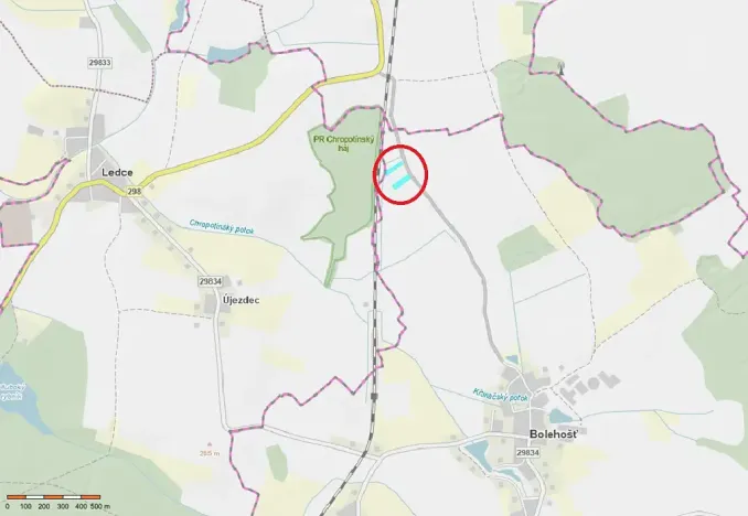 Prodej pole, Bolehošť, 227713 m2