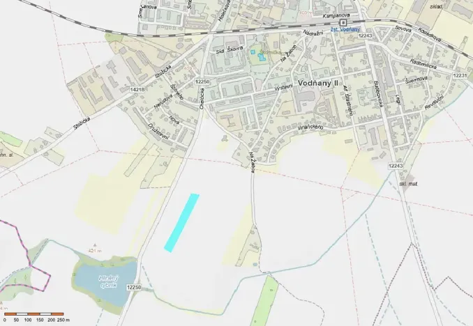 Prodej pole, Vodňany, 8784 m2