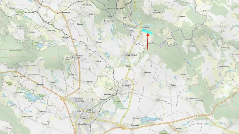 Prodej podílu zemědělské usedlosti, Bradlecká Lhota, 394 m2