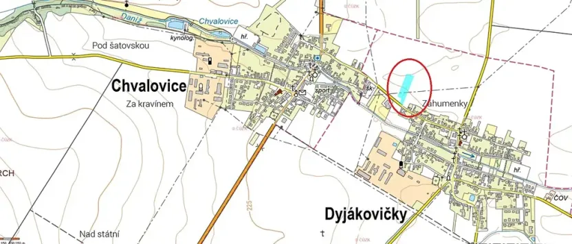 Prodej zahrady, Dyjákovičky, 7802 m2