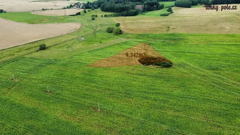 Prodej pole, Kovčín, 60542 m2