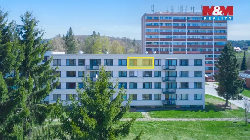 Prodej bytu 3+1, Broumov - Olivětín, Dukelská, 53 m2