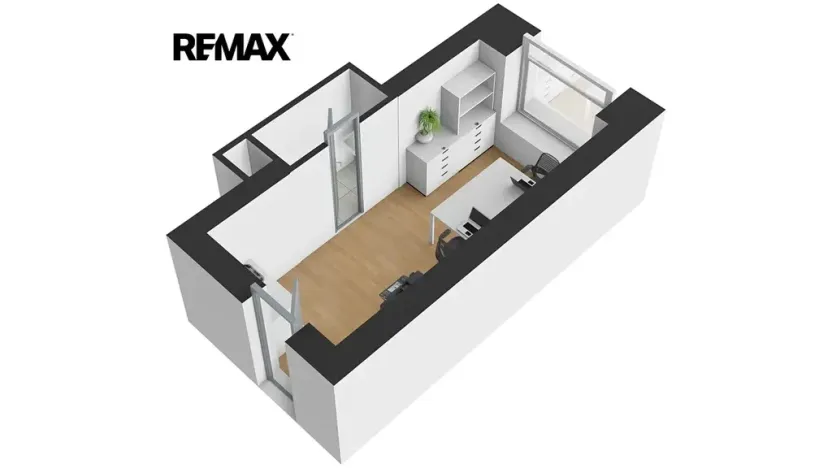 Pronájem kanceláře, Plzeň, Škroupova, 15 m2