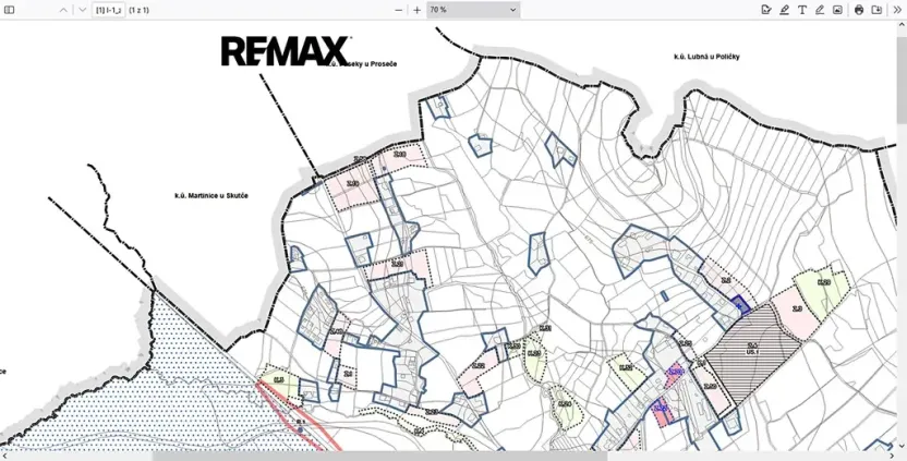 Prodej pozemku pro bydlení, Borová, 7429 m2