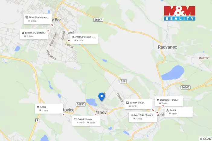 Pronájem bytu 3+1, Nový Bor - Janov, 90 m2