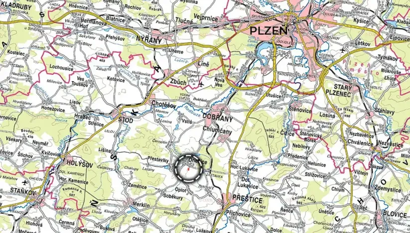 Prodej pole, Dnešice, 3831 m2