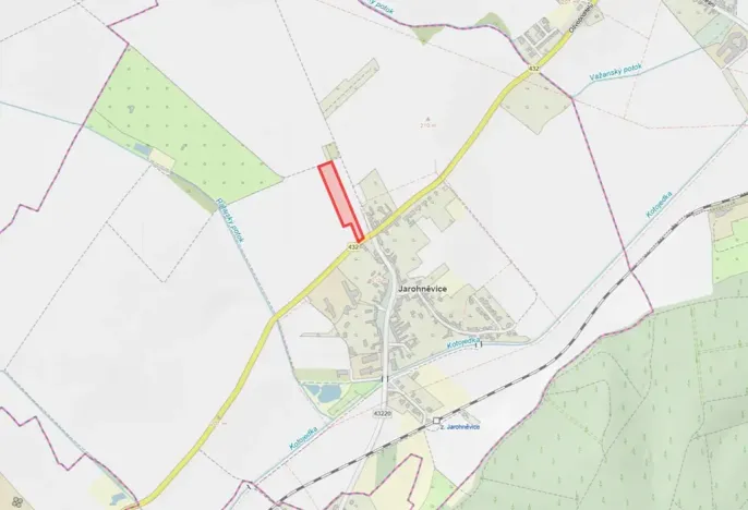 Prodej pole, Jarohněvice, 12640 m2