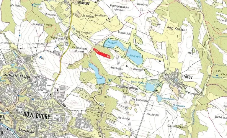 Prodej pole, Třebíč, 14245 m2