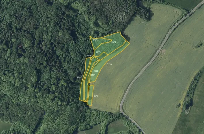 Prodej pole, Kostomlaty pod Milešovkou, 28333 m2