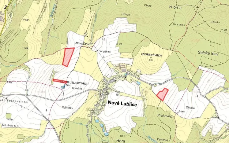 Prodej pole, Nové Lublice, 28724 m2