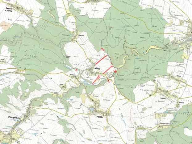 Prodej pole, Laškov, 52131 m2