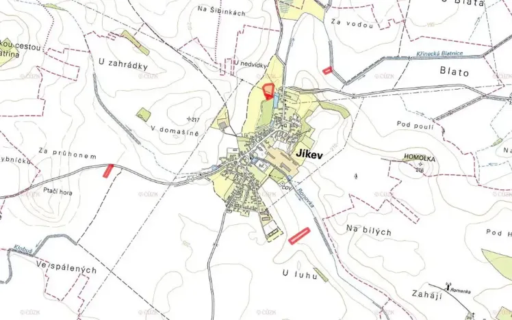 Prodej pole, Jíkev, 5187 m2