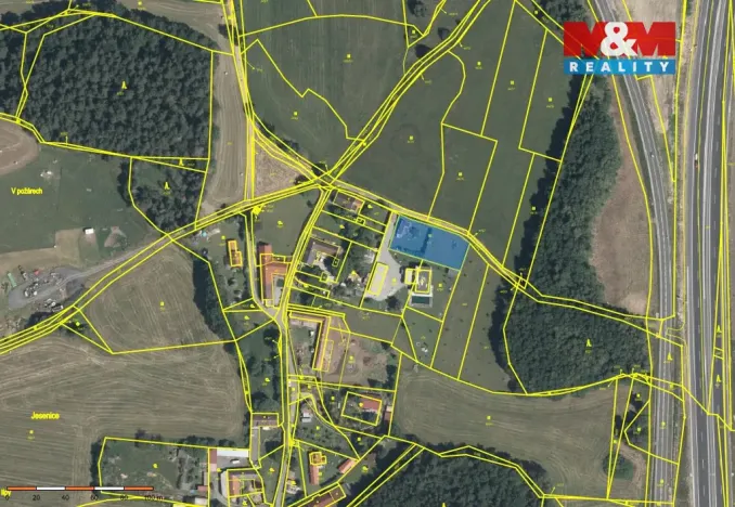 Prodej pozemku pro bydlení, Příbram - Jerusalem, 1206 m2