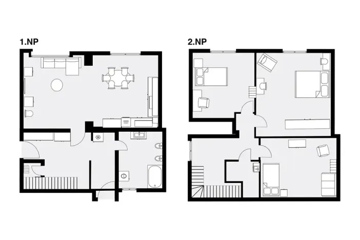 Prodej rodinného domu, Vojkovice, 180 m2