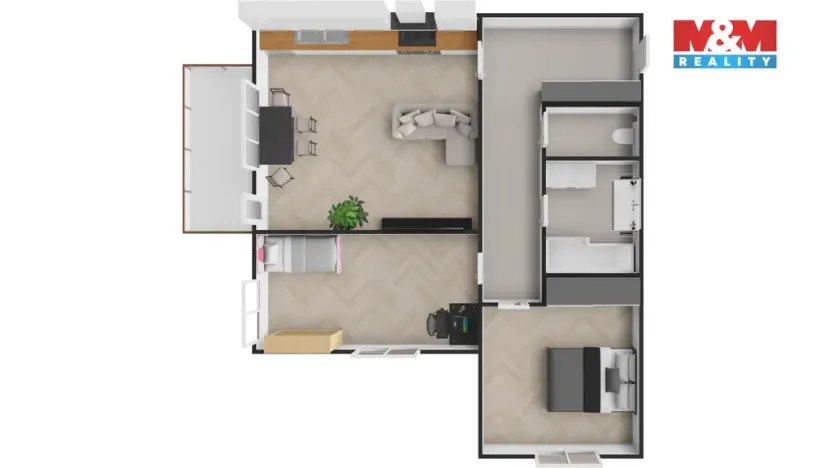 Prodej bytu 3+kk, Praha, Nademlejnská, 75 m2