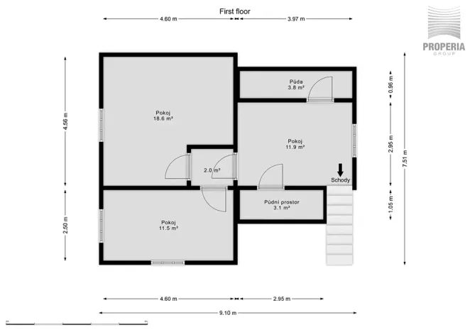 Prodej rodinného domu, Veverská Bítýška, Na Bílém potoce, 188 m2
