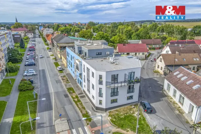 Pronájem bytu 1+kk, Nýřany, Benešova třída, 34 m2