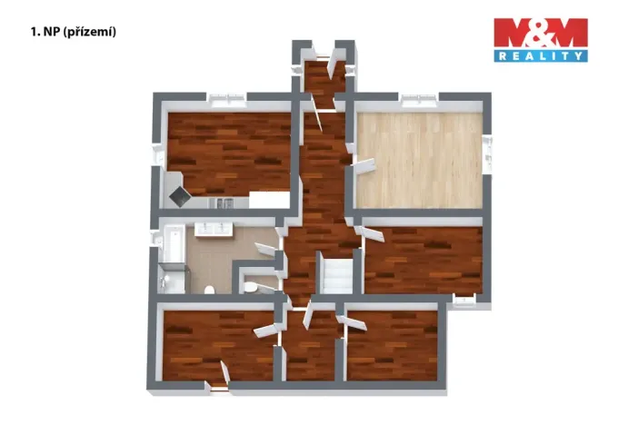 Prodej rodinného domu, Lomnice, Kraslická, 166 m2