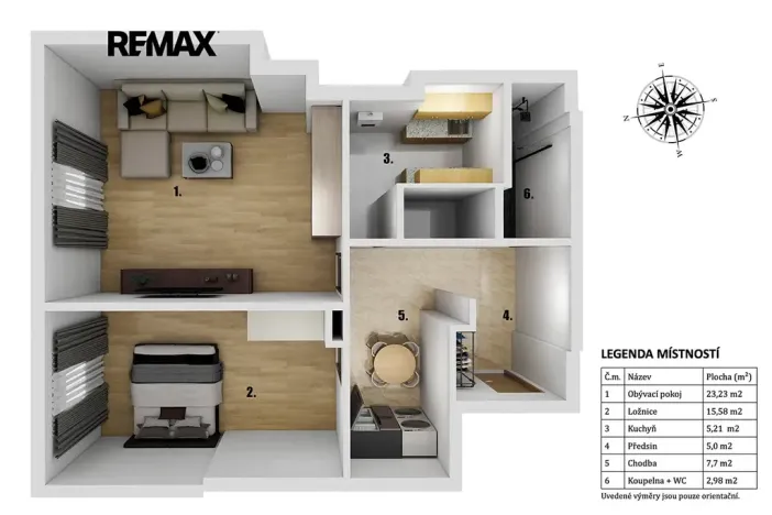 Prodej bytu 2+1, Praha - Košíře, Vrchlického, 60 m2