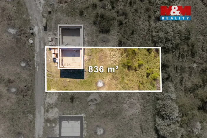 Prodej pozemku pro bydlení, Hrušovany, 836 m2