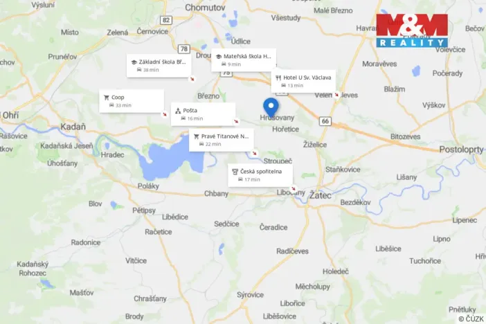 Prodej pozemku pro bydlení, Hrušovany, 836 m2