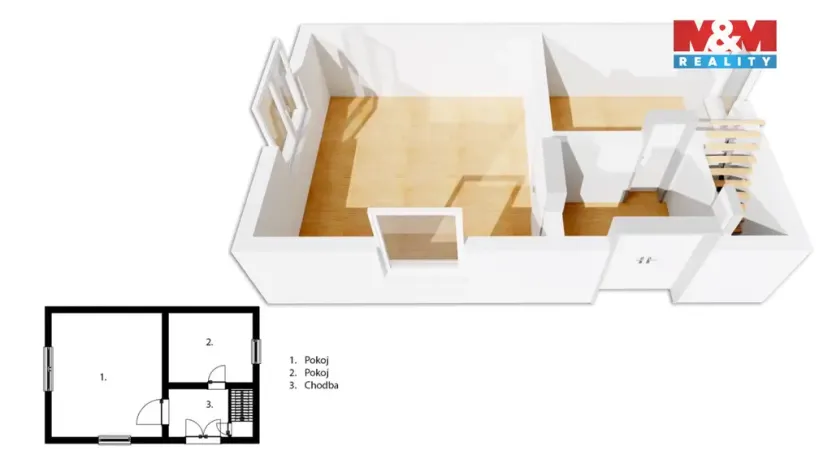 Prodej chalupy, Okřesaneč, 115 m2