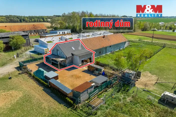 Prodej zemědělského objektu, Vlkaneč, 144 m2