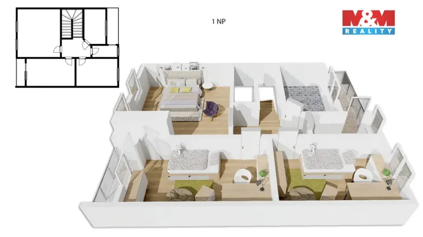 Prodej rodinného domu, Louny, Cítolibská, 282 m2