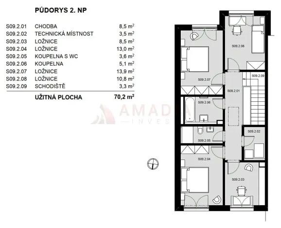 Prodej rodinného domu, Praha - Letňany, Jana Vlčka, 143 m2