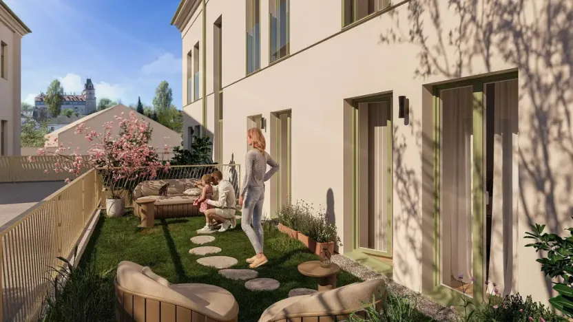 Prodej bytu 1+kk, Brandýs nad Labem-Stará Boleslav - Stará Boleslav, Nábřeží, 36 m2