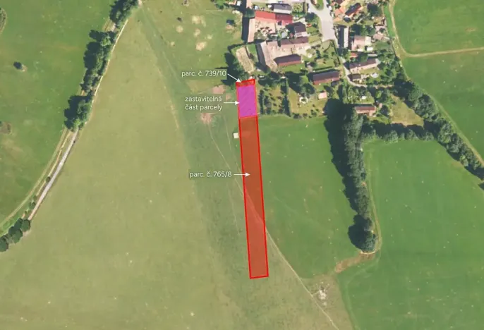 Prodej pozemku pro bydlení, Plánice, 4514 m2